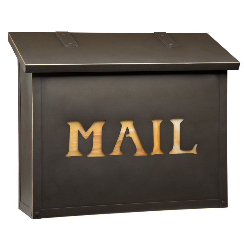 America's Finest Lighting Company Classic Wall Mounted Mailbox Wayfair